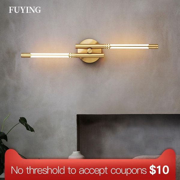 wall lamp 2021 modern copper american simple light luxury el villa living room master bedroom corridor black/golden
wall lamp 2021 modern copper american simple light luxury el villa living room master bedroom corridor black/golden