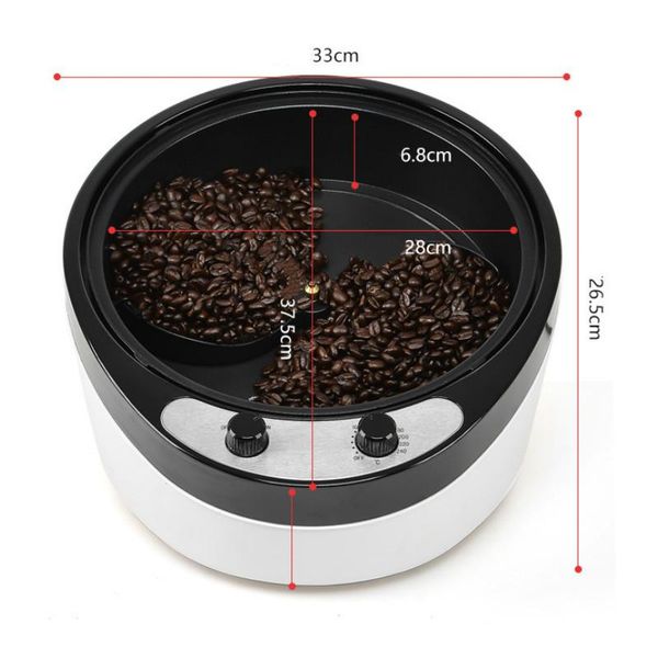 electric coffee grinders household small bean roasting machine non-stick coating cake baking tools kitchen dried fruit grain dryer 220v/110v
electric coffee grinders household small bean roasting machine non-stick coating cake baking tools kitchen dried fruit grain dryer 220v/110v