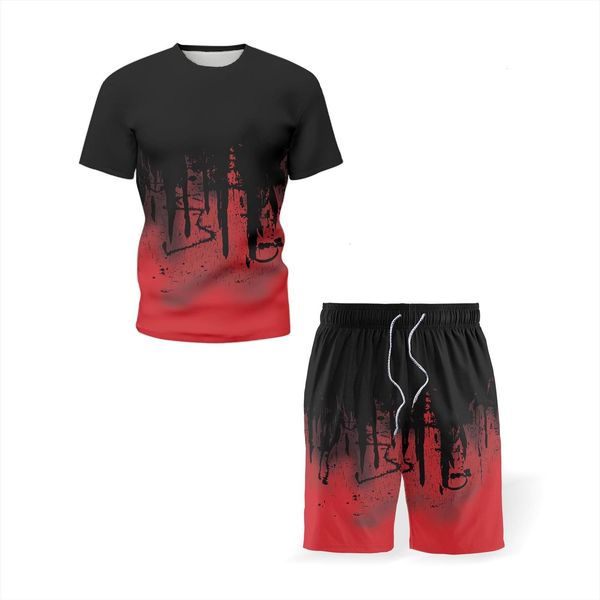 summer 3d casual wear digital mens tracksuits printing sportswear round neck loose fitness running short sleeved shorts suit, Gray
summer 3d casual wear digital mens tracksuits printing sportswear round neck loose fitness running short sleeved shorts suit, Gray