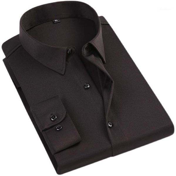 men's dress shirts 2021 spring and autumn cool breathable shirt korean fashion button slim long-sleeved sleeve cotton, White;black
men's dress shirts 2021 spring and autumn cool breathable shirt korean fashion button slim long-sleeved sleeve cotton, White;black