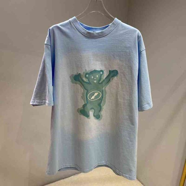 women's t-shirt 21 early spring positive and negative tie dye 3d three-dimensional bear print round neck pullover loose medium long sho, White
women's t-shirt 21 early spring positive and negative tie dye 3d three-dimensional bear print round neck pullover loose medium long sho, White