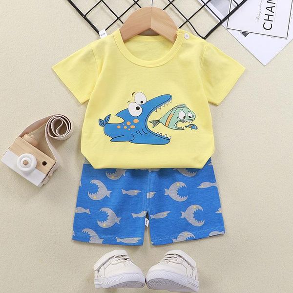 clothing sets zwf986 summer short suits children cartoon elements printed kids sleeves set boys girls o-neck character pattern cotton, White
clothing sets zwf986 summer short suits children cartoon elements printed kids sleeves set boys girls o-neck character pattern cotton, White