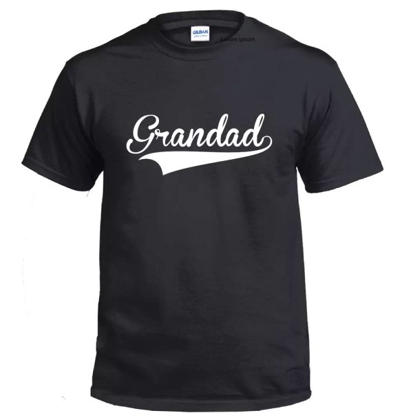 Grandad Grandpa Fathers Day Grandparent Gift Baseball Jersey T-shirt For Him, White;black 
Grandad Grandpa Fathers Day Grandparent Gift Baseball Jersey T-shirt For Him, White;black