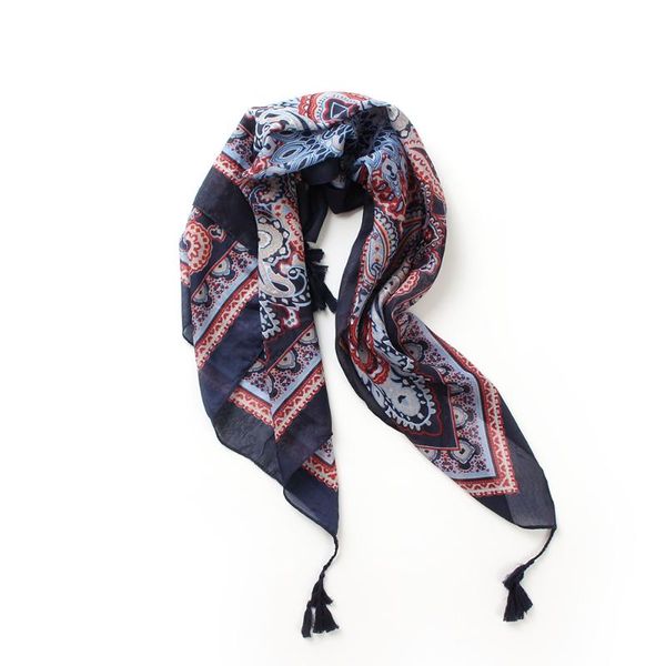 scarves fashion paisley print cotton square scarf with tassel women thin voile silk hijab head wear bandana lady shawl wraps, Blue;gray
scarves fashion paisley print cotton square scarf with tassel women thin voile silk hijab head wear bandana lady shawl wraps, Blue;gray