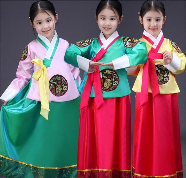 embroidered children's korean princess dress chinese minority costumes girls korea traditional hanbok stage performance ethnic clothing, Red
embroidered children's korean princess dress chinese minority costumes girls korea traditional hanbok stage performance ethnic clothing, Red