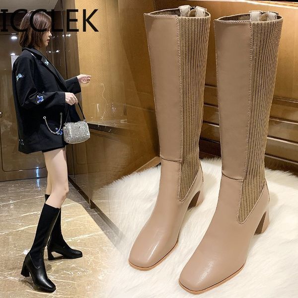 fashion women boots winter heels quality long comfort mujer thigh high boot botas mujer zipper knee-high 210428, Black
fashion women boots winter heels quality long comfort mujer thigh high boot botas mujer zipper knee-high 210428, Black