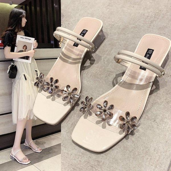 flower female shoes square heel ladies' slippers luxury slides low 2021 block designer soft scandals pu basic rubber fashion, Black
flower female shoes square heel ladies' slippers luxury slides low 2021 block designer soft scandals pu basic rubber fashion, Black