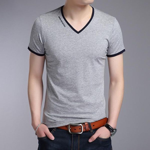 factory33je slim casual summer fit v-neck short sleeve cotton men t-shirts korean style solid color t shirt m-4xl tee, White;black
factory33je slim casual summer fit v-neck short sleeve cotton men t-shirts korean style solid color t shirt m-4xl tee, White;black