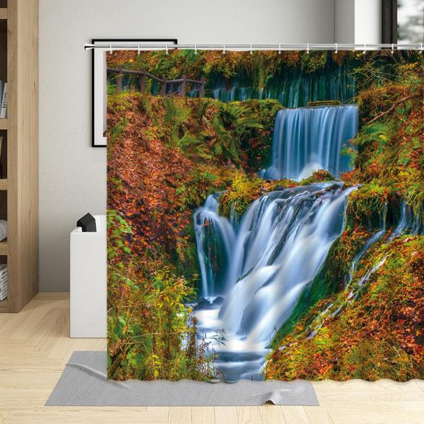 shower curtains waterfall curtain forest rock spring green natural scenery pattern bathroom decor polyester cloth hanging sets
shower curtains waterfall curtain forest rock spring green natural scenery pattern bathroom decor polyester cloth hanging sets