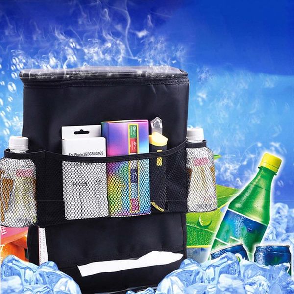 car organizer seat back storage bag insulation cooler hanging oxford furnishing bags- black large opening size: 28*22*10cm
car organizer seat back storage bag insulation cooler hanging oxford furnishing bags- black large opening size: 28*22*10cm