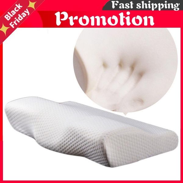 pillow memory foam bedding neck protection slow rebound butterfly shaped health cervical size in 50*30cm
pillow memory foam bedding neck protection slow rebound butterfly shaped health cervical size in 50*30cm