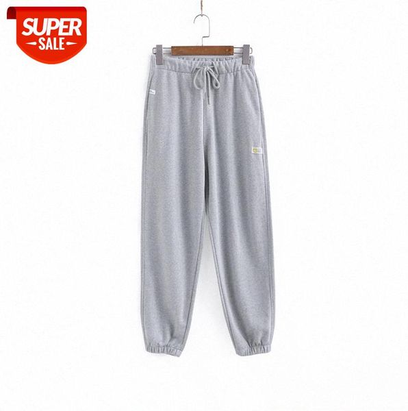 110194 sports pants women's high waist was thin elasticated feet smiling face labeling pant, student casual harem trousers #hk4s, Black;gray
110194 sports pants women's high waist was thin elasticated feet smiling face labeling pant, student casual harem trousers #hk4s, Black;gray