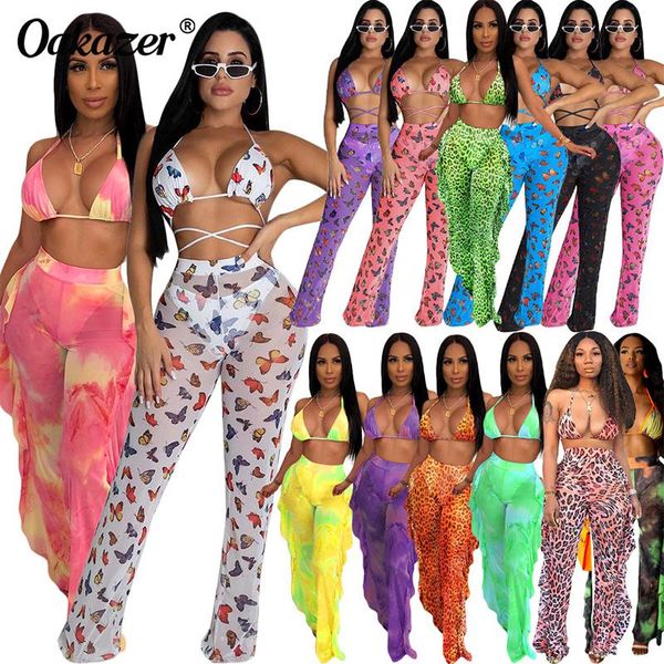 women's swimwear summer beach bikini party dress 3 piece sets set+lace mesh pant multicolor transparent lace women swimsuit set, White;black
women's swimwear summer beach bikini party dress 3 piece sets set+lace mesh pant multicolor transparent lace women swimsuit set, White;black