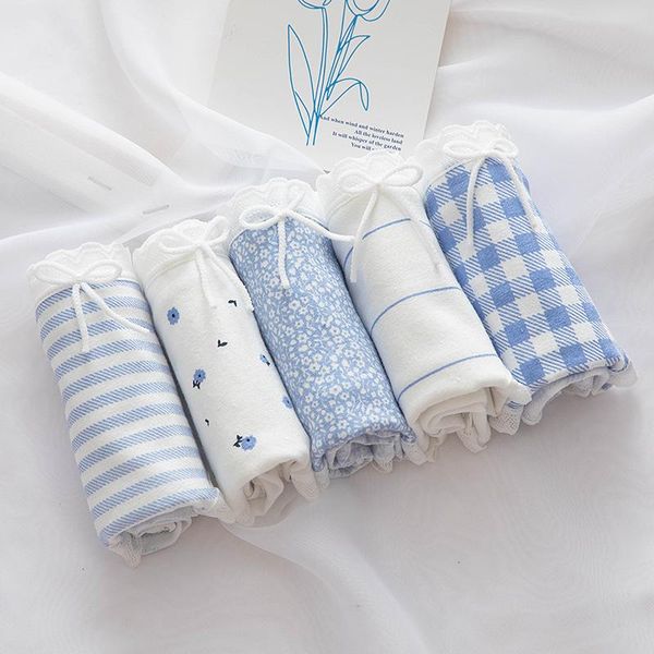 women's panties 3 pcs/set cute seamless lovely blue plaid printed women ladies breathable lingerie, Black;pink
women's panties 3 pcs/set cute seamless lovely blue plaid printed women ladies breathable lingerie, Black;pink