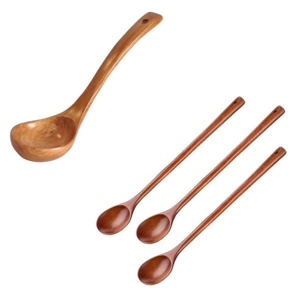 4pcs natural wood wooden spoon soup rice dinner tool cooking spoons kitchen utensil scoop ladle tableware catering dinnerware sets
4pcs natural wood wooden spoon soup rice dinner tool cooking spoons kitchen utensil scoop ladle tableware catering dinnerware sets