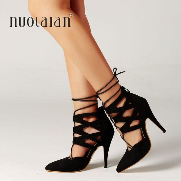 dress shoes 2021 fashion women pumps lace-up high heel for pointed toe heels sandals party gladiator woman, Black
dress shoes 2021 fashion women pumps lace-up high heel for pointed toe heels sandals party gladiator woman, Black