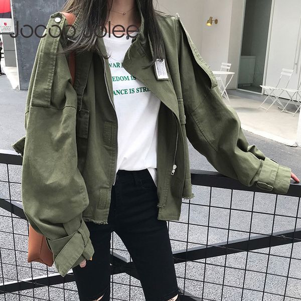 vintage harajuku jackets autumn korean loose coat all-match trench outfits casual solid zipper windbreaker 210428, Black;brown
vintage harajuku jackets autumn korean loose coat all-match trench outfits casual solid zipper windbreaker 210428, Black;brown