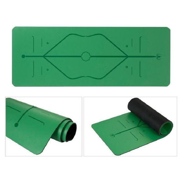 yoga mats 5mm thickness mat natural rubber environment-friendly anti-skid material engraving positioning lines
yoga mats 5mm thickness mat natural rubber environment-friendly anti-skid material engraving positioning lines