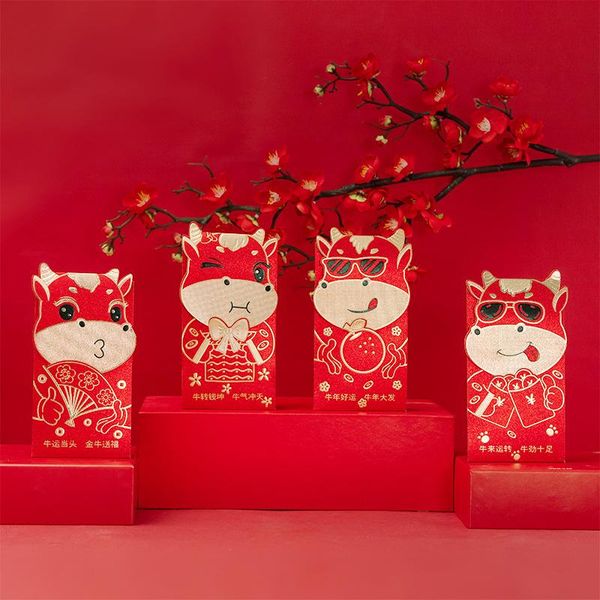 gift wrap 6pcs color random lucky chinese red envelopes 2021 ox year envelope r paper money bag
gift wrap 6pcs color random lucky chinese red envelopes 2021 ox year envelope r paper money bag
