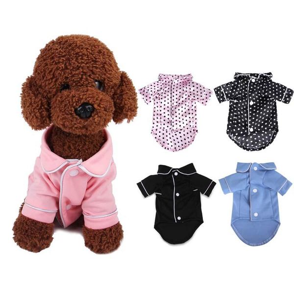 pet dog summer clothes jumpsuit cat puppy pajamas clothing pink dot designer outfit for dogs pitbull chihuahua yorkies apparel
pet dog summer clothes jumpsuit cat puppy pajamas clothing pink dot designer outfit for dogs pitbull chihuahua yorkies apparel