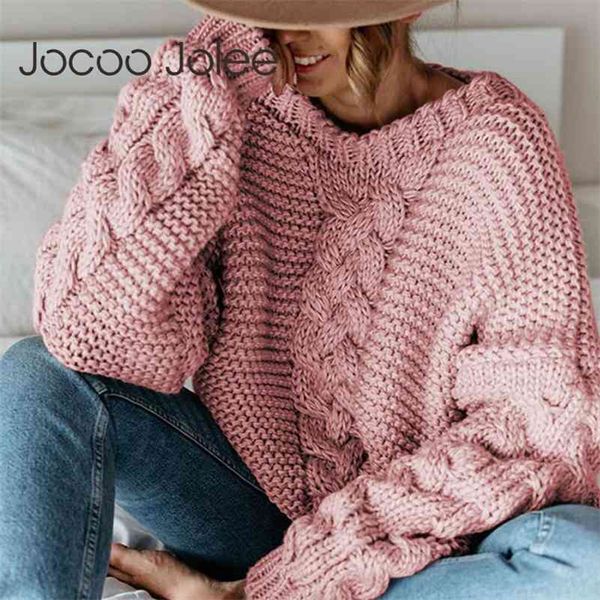 casual long sleeve twist knitted sweater vintage loose pullovers europe oversized jumpers women autumn winter 210416, White;black
casual long sleeve twist knitted sweater vintage loose pullovers europe oversized jumpers women autumn winter 210416, White;black