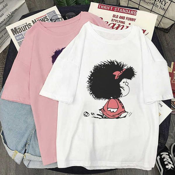 women's t-shirt kawaii mafalda cartoon graphic print women harajuku aesthetic white tshirt 2021 korea fashion casual female t shirt
women's t-shirt kawaii mafalda cartoon graphic print women harajuku aesthetic white tshirt 2021 korea fashion casual female t shirt