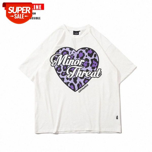 european and american street fashion brand love leopard print trend hip-hop loose bf short-sleeved t-shirt men women couple half-sleev #hd2k, White;black
european and american street fashion brand love leopard print trend hip-hop loose bf short-sleeved t-shirt men women couple half-sleev #hd2k, White;black