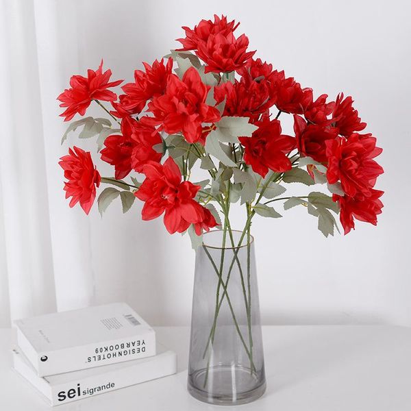 decorative flowers & wreaths 1/3/5pcs 6 heads artificial peony flower paeonia lactiflora white emulation wedding office home decor silk fake
decorative flowers & wreaths 1/3/5pcs 6 heads artificial peony flower paeonia lactiflora white emulation wedding office home decor silk fake