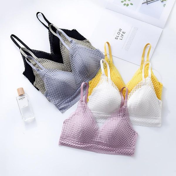 bras bra seamless lace bralette womens lingerie wire triangle cup women plus size fashion, Red;black
bras bra seamless lace bralette womens lingerie wire triangle cup women plus size fashion, Red;black