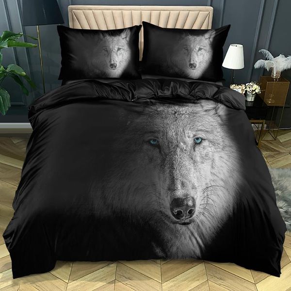 bedding sets 3d custom-make animals quilt cover set wolf design king full size home textile
bedding sets 3d custom-make animals quilt cover set wolf design king full size home textile