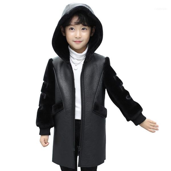 girls jacket autumn winter fashion korean children's plus velvet warm pu leather for 3-13y boys coat1, Blue;gray
girls jacket autumn winter fashion korean children's plus velvet warm pu leather for 3-13y boys coat1, Blue;gray
