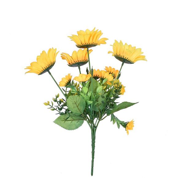 decorative flowers & wreaths high-end high-quality simulation sunflower flower bouquet home garden living room dining wedding craft decorati
decorative flowers & wreaths high-end high-quality simulation sunflower flower bouquet home garden living room dining wedding craft decorati