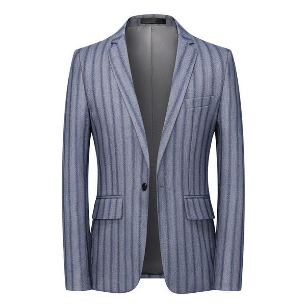 men's suits & blazers arrival luxury men blazer single button fashion slim fit suit jacket striped male coat, White;black
men's suits & blazers arrival luxury men blazer single button fashion slim fit suit jacket striped male coat, White;black