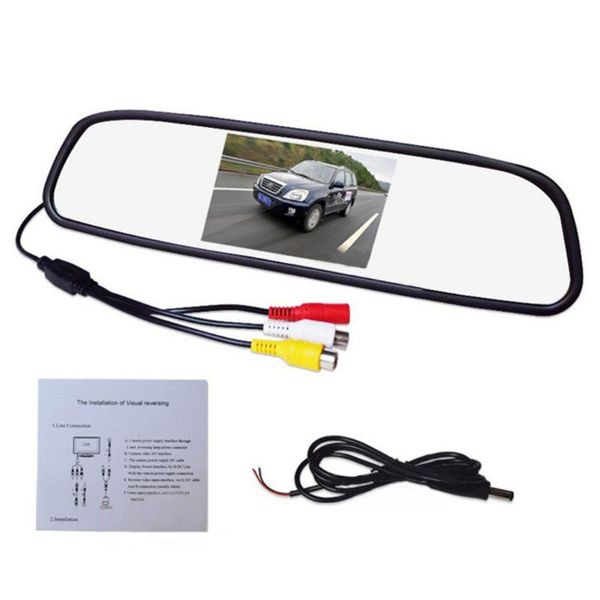 car rear view cameras& parking sensors 4.3" tft lcd monitor mirror + hd reverse two-way input reversing image backup camera kit
car rear view cameras& parking sensors 4.3" tft lcd monitor mirror + hd reverse two-way input reversing image backup camera kit