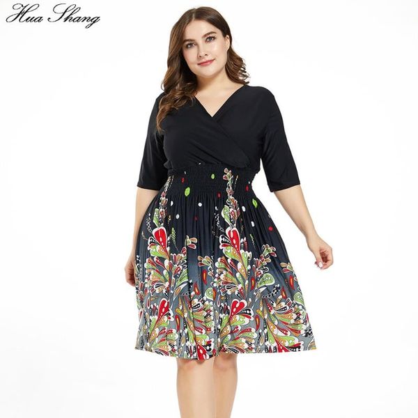 plus size dresses 7xl casual dress women summer v neck half sleeve floral print midi black high waist ladies tunic
plus size dresses 7xl casual dress women summer v neck half sleeve floral print midi black high waist ladies tunic