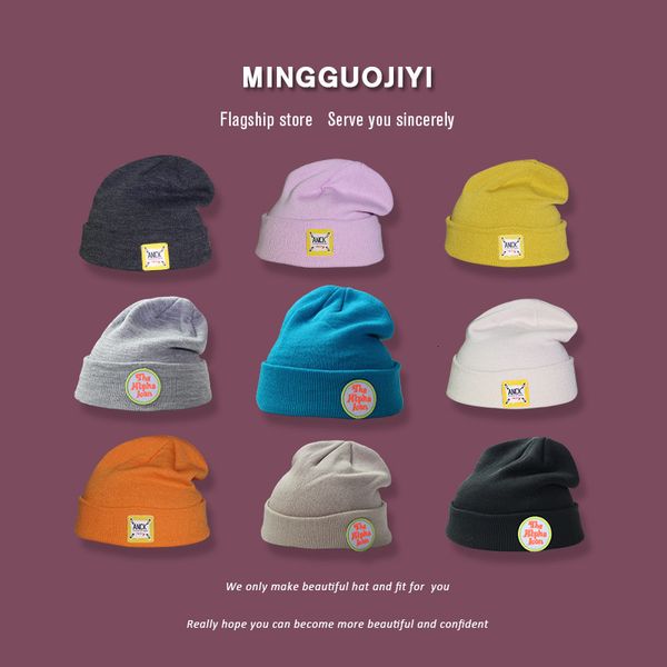 hat girl autumn winter versatile college style letter label knitting wool designer fashion leisure warm melon skin cold, Blue;gray
hat girl autumn winter versatile college style letter label knitting wool designer fashion leisure warm melon skin cold, Blue;gray