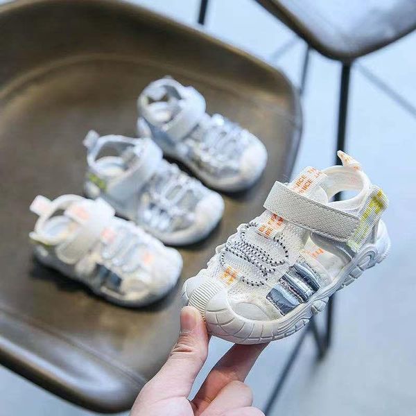 sandals children's fashion 2021 summer boys and girls baotou casual soft bottom non-slip kids shoes kss34, Black;red
sandals children's fashion 2021 summer boys and girls baotou casual soft bottom non-slip kids shoes kss34, Black;red