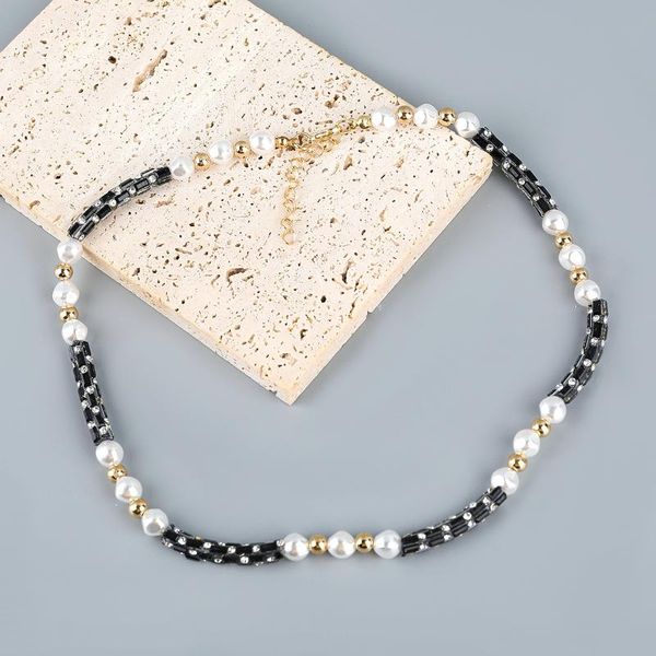 chokers fashion acrylic imitation pearl choker necklace for woman 2021 trend clavicle chain wholesale, Golden;silver
chokers fashion acrylic imitation pearl choker necklace for woman 2021 trend clavicle chain wholesale, Golden;silver