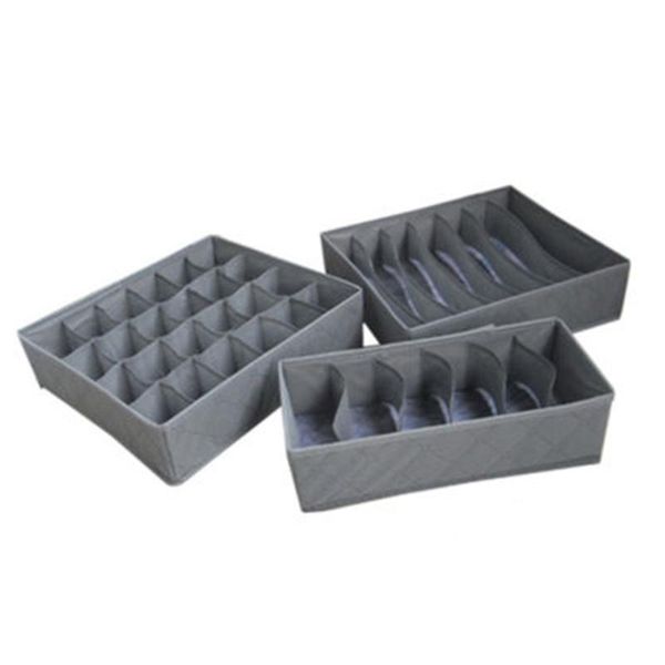 storage boxes & bins 3pcs/set box sock bra underwear ties drawer closet organizer home fabric organization set 
storage boxes & bins 3pcs/set box sock bra underwear ties drawer closet organizer home fabric organization set