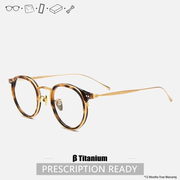 eyeglasses round titanium frames for men acetate designer glasses frame women quality custom prescription fashion sunglasses, Black
eyeglasses round titanium frames for men acetate designer glasses frame women quality custom prescription fashion sunglasses, Black