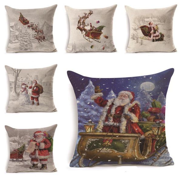 pillow case christmas pillowcases linen square throw cushion cover single-sided santa claus printed for home office sofa car decorative
pillow case christmas pillowcases linen square throw cushion cover single-sided santa claus printed for home office sofa car decorative