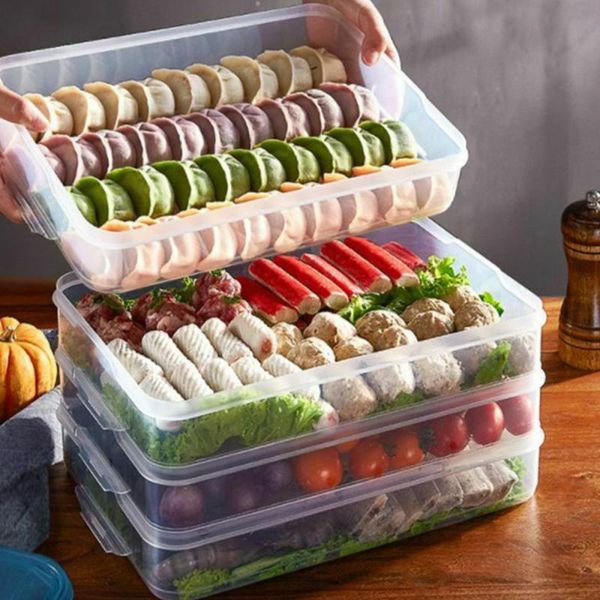 yooap dumpling box refrigerator container no divide kitchen transparent with cover plastic storage case accessories bottles & jars
yooap dumpling box refrigerator container no divide kitchen transparent with cover plastic storage case accessories bottles & jars