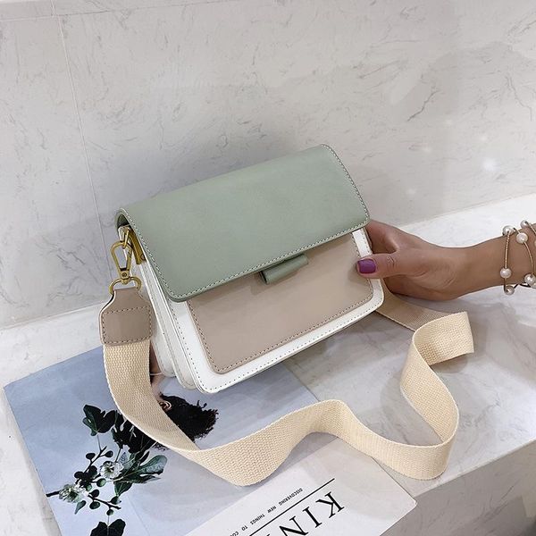 evening bags messenger bag pu chain small square female 2021 korean version of the contrast color flap wild fashion shoulder
evening bags messenger bag pu chain small square female 2021 korean version of the contrast color flap wild fashion shoulder