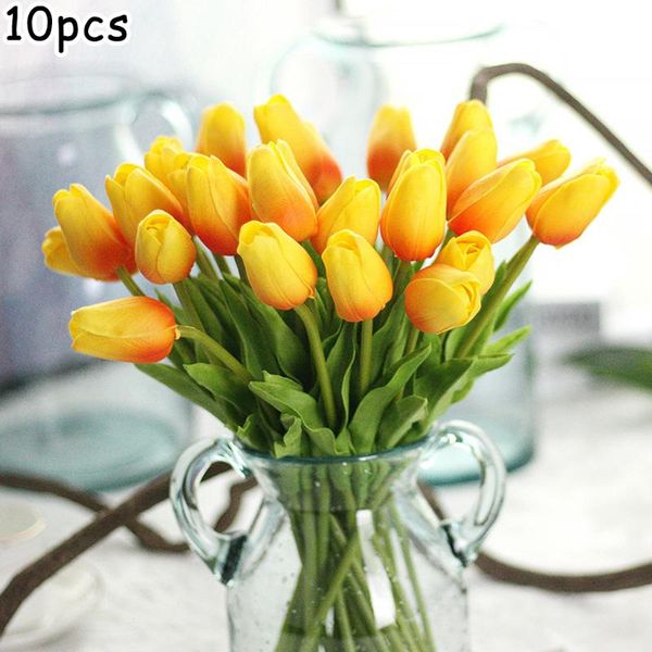 decorative flowers & wreaths 10pcs artificial tulips fake tulip wedding home decoration silicone real touch garden decor bonsai gift
decorative flowers & wreaths 10pcs artificial tulips fake tulip wedding home decoration silicone real touch garden decor bonsai gift