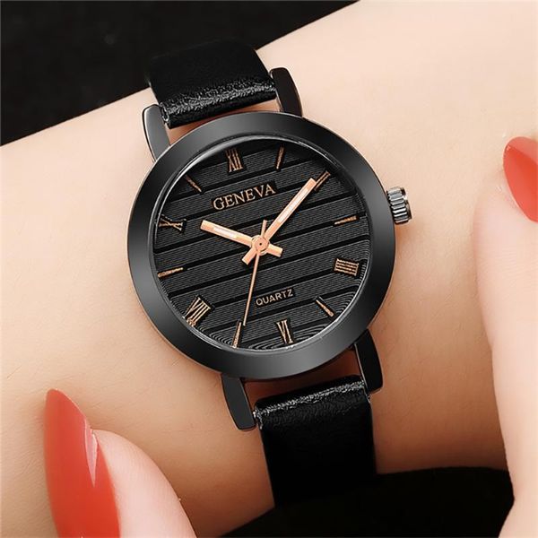 wristwatches sports ladies watch fashion women dress geneva quartz gift for leather bracelet relogio feminino, Slivery;brown
wristwatches sports ladies watch fashion women dress geneva quartz gift for leather bracelet relogio feminino, Slivery;brown