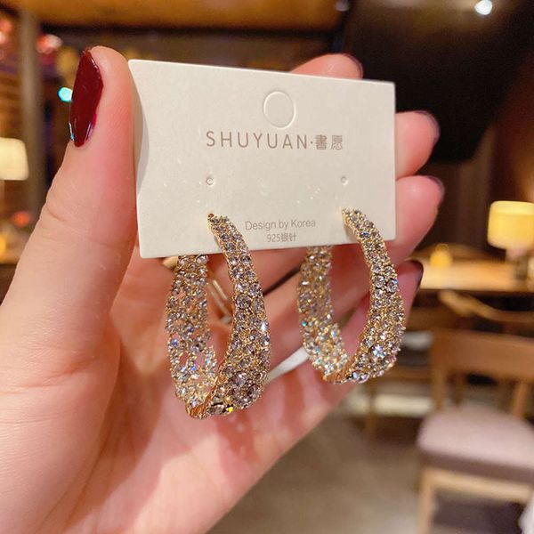 earrings south korea east gate baroque diamond earrings fashion personality exaggerated silver needle earrings, Golden
earrings south korea east gate baroque diamond earrings fashion personality exaggerated silver needle earrings, Golden