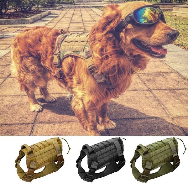 dog collars & leashes tactical harness training vest military k9 water resistant with detachable pouches/patches for large dogs
dog collars & leashes tactical harness training vest military k9 water resistant with detachable pouches/patches for large dogs