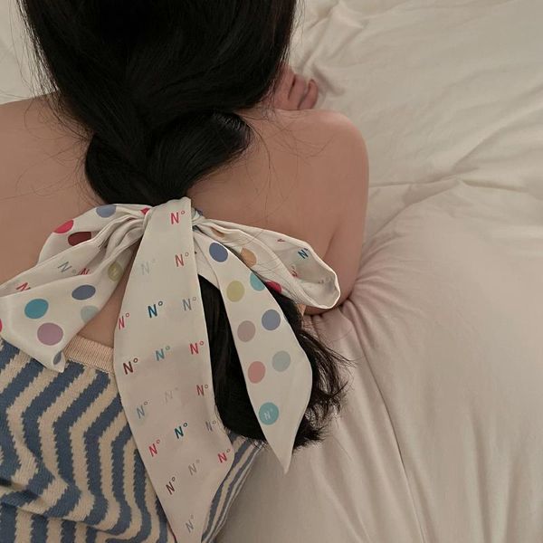 hair accessories &dolphin niche skinny scarf 100x6cm french style color dot letter paradise lost tied streamers high-end sense headbands
hair accessories &dolphin niche skinny scarf 100x6cm french style color dot letter paradise lost tied streamers high-end sense headbands