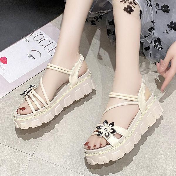 sandals 2021 flowers gladiator women platform thick soled roman shoes open toe soft ladies beach for, Black
sandals 2021 flowers gladiator women platform thick soled roman shoes open toe soft ladies beach for, Black
