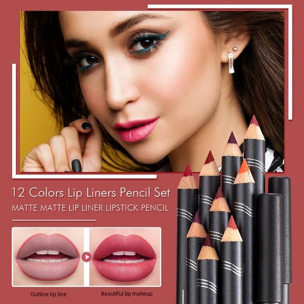 lip pencils 12 colors/pc liners pencil set long lasting matte lipliners lipgloss makeup fashion lipstick cosmetic
lip pencils 12 colors/pc liners pencil set long lasting matte lipliners lipgloss makeup fashion lipstick cosmetic